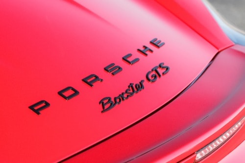 2015 Porsche Boxster GTS Convertible Rear Badge
