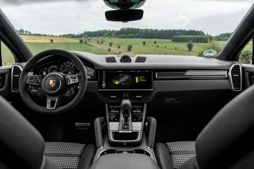 2021 Porsche Cayenne Coupe Turbo S E-Hybrid 4dr SUV Dashboard