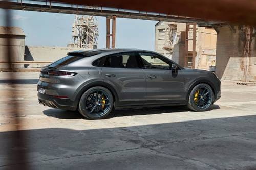2024 Porsche Cayenne Coupe Turbo E-Hybrid 4dr SUV Exterior. GT Package Shown.