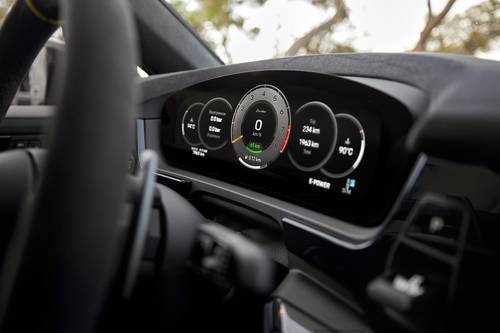 2025 Porsche Cayenne Coupe Turbo E-Hybrid 4dr SUV Gauge Cluster