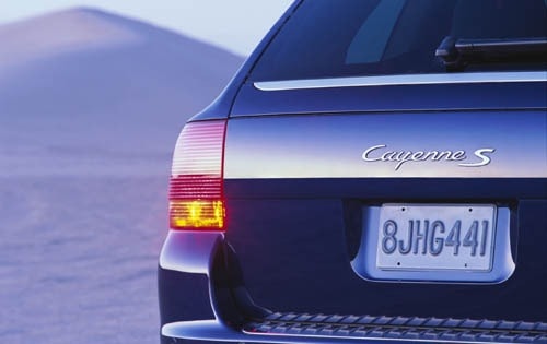 2004 Porsche Cayenne S Rear Badging