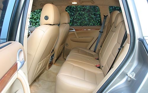 2004 Porsche Cayenne Turbo Rear Interior