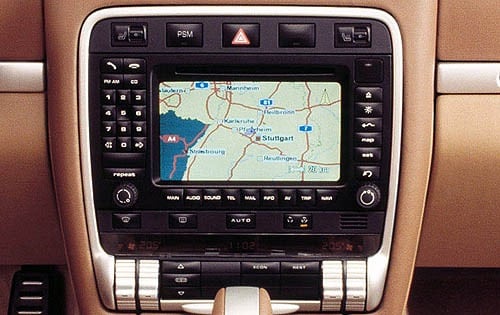 2006 Porsche Cayenne S Center Console Shown