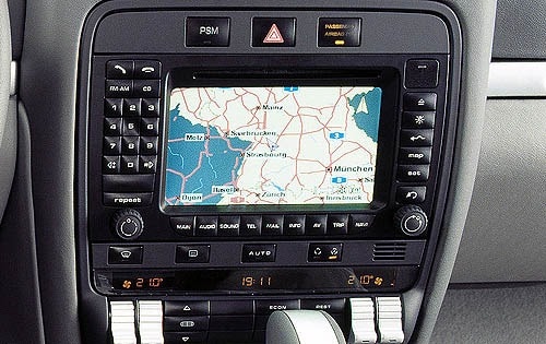 2006 Porsche Cayenne S Tiptronic Center Console