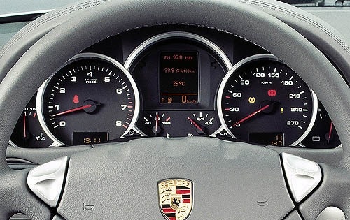 2006 Porsche Cayenne S Tiptronic Gauge Cluster