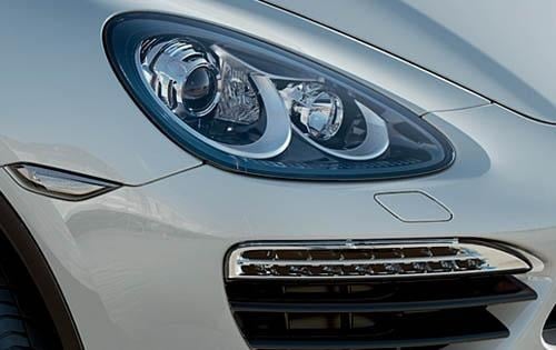 2011 Porsche Cayenne S Hybrid Headlamp Detail