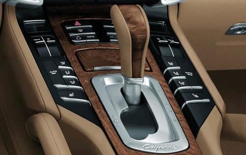 2011 Porsche Cayenne Turbo Shifter Detail