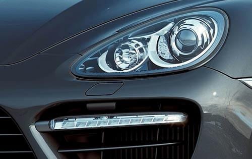 2012 Porsche Cayenne Turbo Headlamp Detail