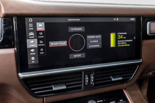 2020 Porsche Cayenne E-Hybrid 4dr SUV Center Console