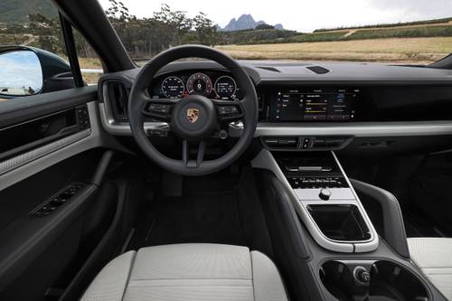 2025 Porsche Cayenne 4dr SUV Steering Wheel Detail