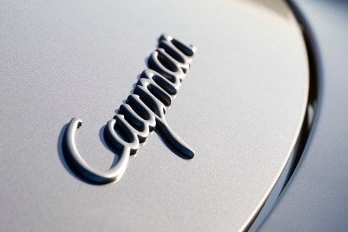 2007 Porsche Cayman Coupe Rear Badge