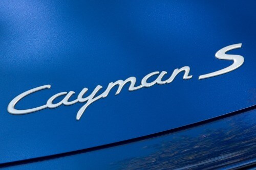 2007 Porsche Cayman S Coupe Rear Badge