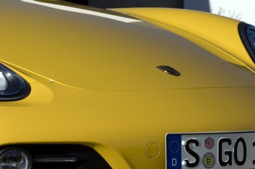 2010 Porsche Cayman S Coupe Front Badge