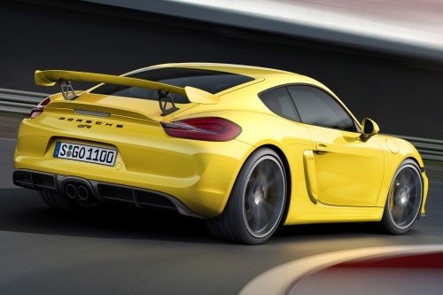2015 Porsche Cayman GT4 Coupe Exterior