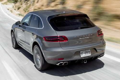 2017 Porsche Macan Turbo 4dr SUV Exterior Shown