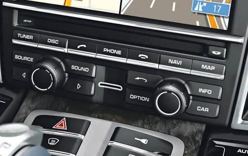 2010 Porsche Panamera Turbo Center Console