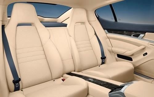 2010 Porsche Panamera Turbo Rear Interior