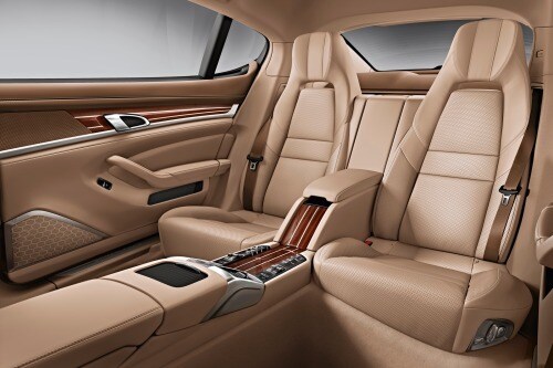 2014 Porsche Panamera Turbo Rear Interior