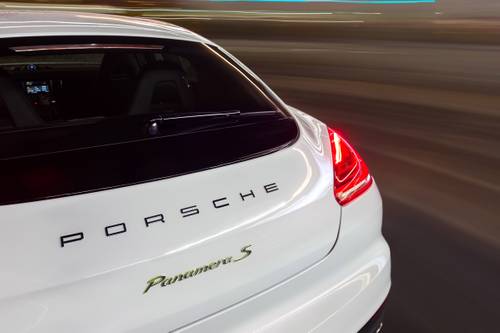 2015 Porsche Panamera S E-Hybrid Sedan Rear Badge