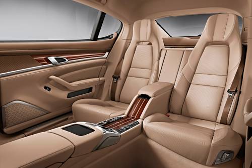 2015 Porsche Panamera S E-Hybrid Sedan Rear Interior