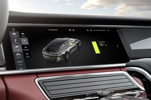 2017 Porsche Panamera 4 E-Hybrid Executive Sedan Center Console
