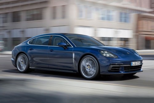 2017 Porsche Panamera 4S Executive Sedan Exterior Shown