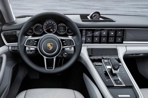 2017 Porsche Panamera Turbo Executive Sedan Dashboard Shown