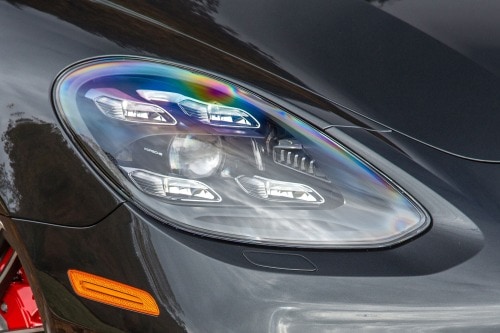 2017 Porsche Panamera Turbo Sedan Headlamp Detail
