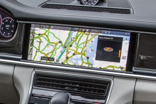 2017 Porsche Panamera Turbo Sedan Navigation System