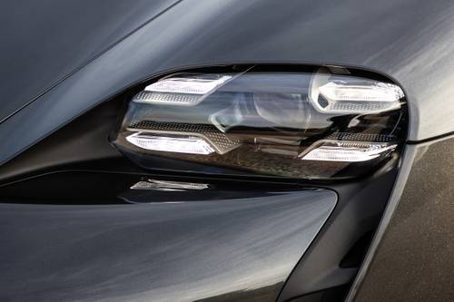 2020 Porsche Taycan 4S Sedan Headlalmp Detail