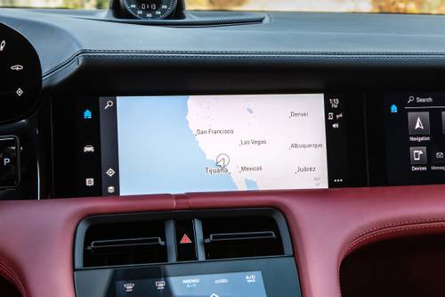 2020 Porsche Taycan 4S Sedan Navigation System