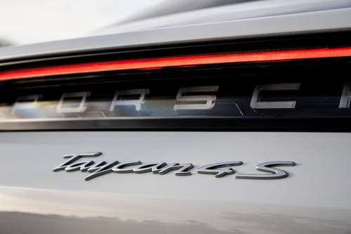 2020 Porsche Taycan 4S Sedan Rear Badge