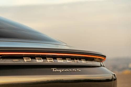 2020 Porsche Taycan 4S Sedan Rear Badge
