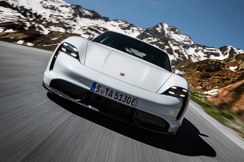 2020 Porsche Taycan Turbo S Sedan Exterior