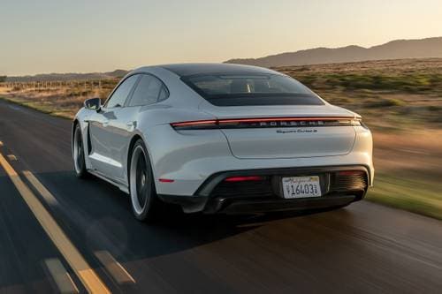 2020 Porsche Taycan Turbo S Sedan Exterior Shown