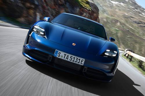 2020 Porsche Taycan Turbo Sedan Exterior