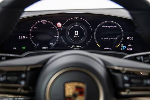 2020 Porsche Taycan Turbo Sedan Gauge Cluster