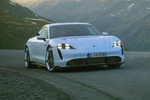 2021 Porsche Taycan Turbo S Sedan Exterior