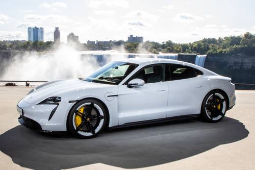 2021 Porsche Taycan Turbo S Sedan Exterior