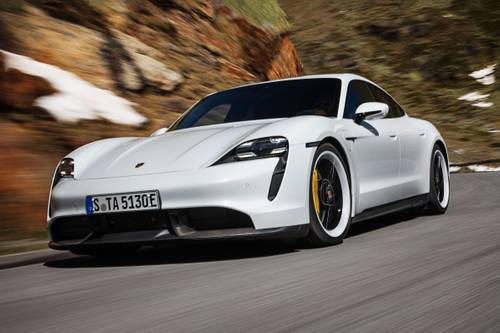 2021 Porsche Taycan Turbo S Sedan Exterior