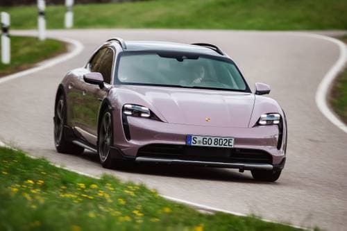 2021 Porsche Taycan 4 Cross Turismo Wagon Exterior