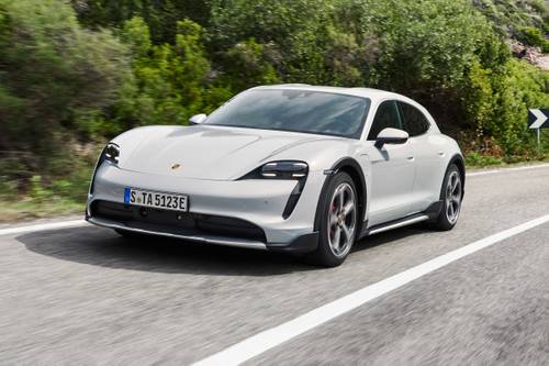 2021 Porsche Taycan 4S Cross Turismo Wagon Exterior
