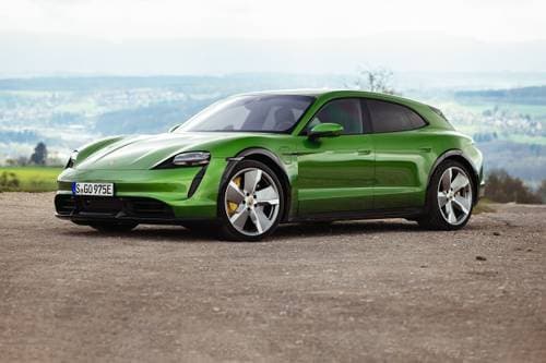 2021 Porsche Taycan Turbo S Cross Turismo Wagon Exterior Shown