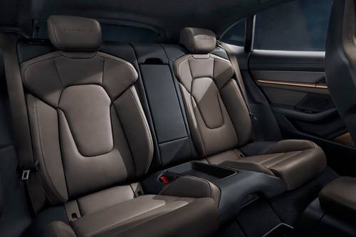 2021 Porsche Taycan Turbo S Cross Turismo Wagon Rear Interior