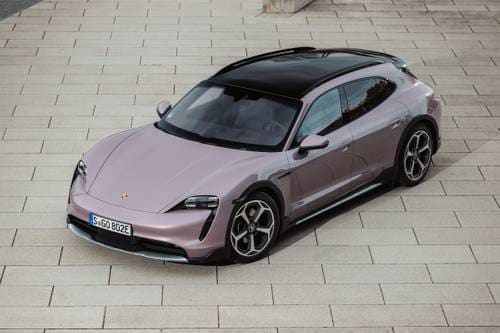2022 Porsche Taycan 4 Cross Turismo Wagon Exterior Shown