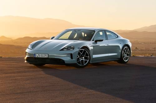 2025 Porsche Taycan Sedan Exterior Shown