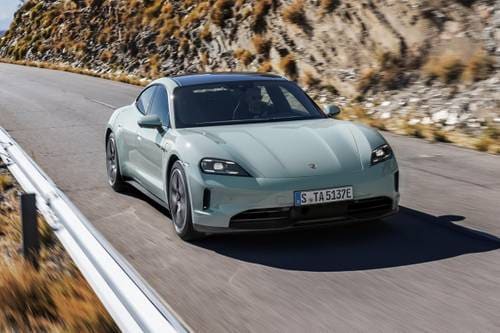 2025 Porsche Taycan Sedan Exterior Shown