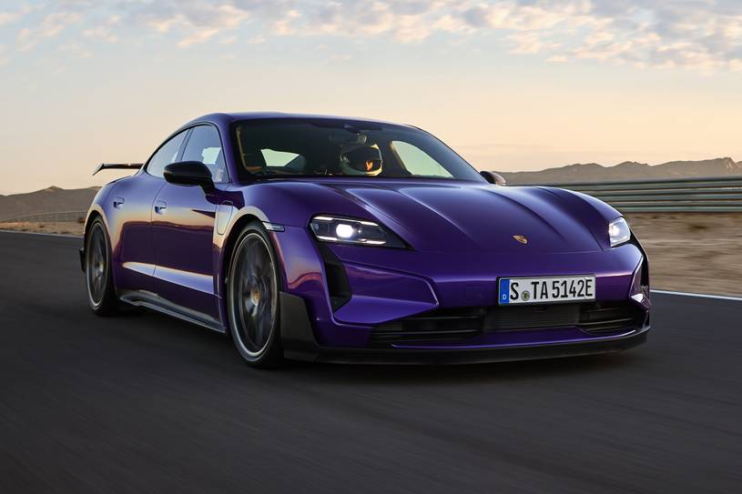 2025 Porsche Taycan Turbo GT with Weissach Package Sedan Exterior
