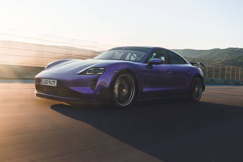 2025 Porsche Taycan Turbo GT with Weissach Package Sedan Exterior