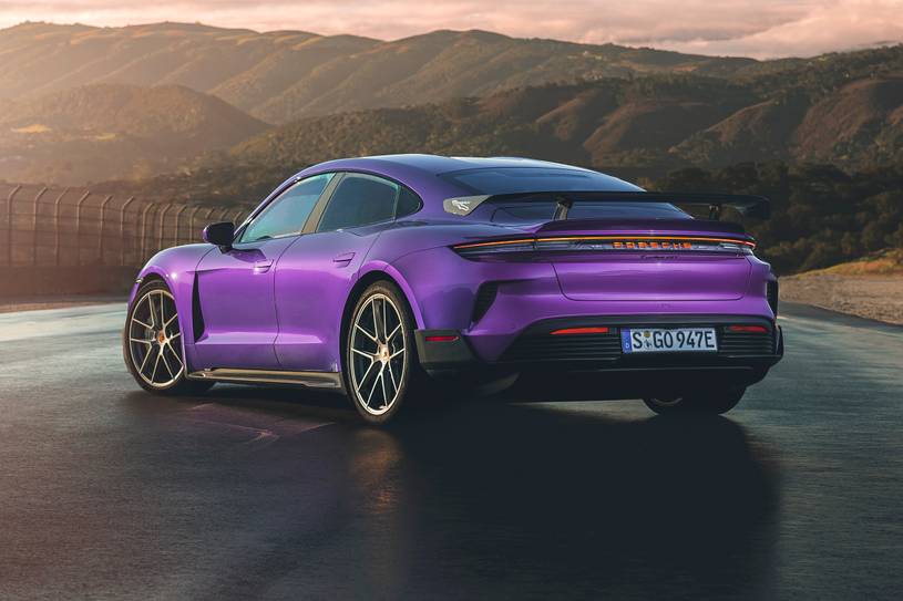 2025 Porsche Taycan Turbo GT with Weissach Package Sedan Exterior
